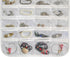 Hanging Jewelry Organizer, 80 Pocket Accessories Organizer for Holding Jewelries (White-Embossed)