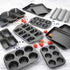 Tiawudi Non-Stick 6-Cavity Donut Baking Pans, Set of 2 for Full-Sized 3 1/4" Donuts