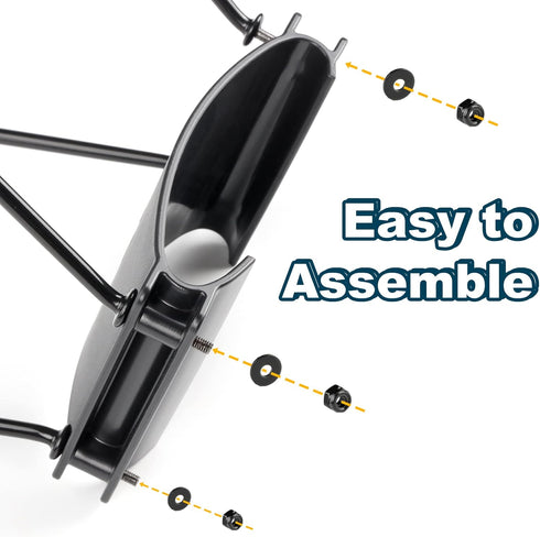 2 CyclingDeal Shoe Rack Hanger Compatible with Peloton Bike & Bike+ ONLY Shoe Holder - Holds Pairs of Cycling Shoes