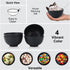 Wheat Straw Snack Bowls, 10oz Set of 8, Unbreakable Dessert Bowls for Kids, Microwave & Dishwasher Safe