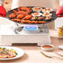 Korean Griddle Pan, Non-Stick Circular Frying Pan for Home Outdoor Stove, BBQ Plate (Universal Model 33cm)