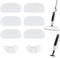 Reusable Steam Mop Pads Set, 6 Pack Steam Mop Pads & 2