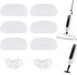 Reusable Steam Mop Pads Set, 6 Pack Steam Mop Pads & 2