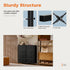 Sweetcrispy Dresser for Bedroom with 4 Drawers, Skinny Fabric Storage Tower, Chest of Drawers for Closet, Living Room