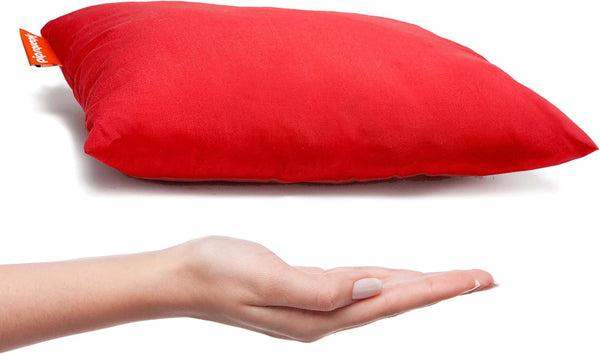 Pipsqueak Microfiber Pillow, Small Mini 11 x 7 in, Perfect for Travel, Cars, Airplanes, Kids, Neck