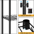 5-Wire 16.5" 11.4" 47" HOMEFORT Storage Shelves, Shelving, Metal Shelving Unit,Small Wire Shlving Rack for Kitchen