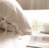 One Piece White Wide Crochet Lace 100% Cotton Pillowcase, King 20"x36"