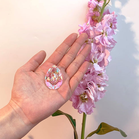 400pcs DIY Suncatcher Kit Sun Catchers Making Kit Supplies Art and Crafts for Adults With Tutorial Hanging Prism Sun