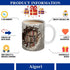Mug(11oz), Library Bookshelf Mug, Cool Bookish Ceramic Coffee Mug, Book Lovers Gifts for Readers, Creative Book Club