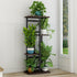4 5 LINZINAR Plant Stand Indoor Tier Potted Multiple Plant Shelf Stands for Garden Corner Balcony Living Room