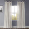 HPD Half Price Drapes Linen Sheer Curtains, 84 Inches Long, Gardenia, 50W x 84L, 1 Panel