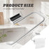 2PCS 12.4 Inches Cabinet Door Paper Towel Holder Camper Under Sink Paper Towel Storage and Dispenser for Kitchen