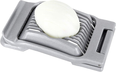 Versatile Stainless Steel Egg Slicer by Westmark - Grey