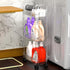 Yieach 3 Tier Rolling Cart with Wheels, Clear Narrow Bathroom Storage Cart for Small Spaces