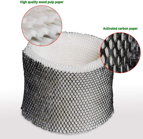 HIFROM HWF75 D Wick Humidifier Filter Compatible with Holmes Models, Replace HWF75 HWF75CS HWF75PDQ-U (3 Pcs)