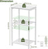 29.1" HET003WT1 Heybly Small Side Table, Tall End Table with Adjustable Shelf, Telephone Table, Nightstand, Accent