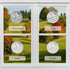 30 Pieces Dragonfly Anti-Collision Window Clings, Glass Reminder Prism Decals to Avoid Bird Strikes