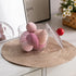 Clear Plastic Candy Jar with Lid for Office Desk, Cookie Storage Jar for Kitchen Counter, Apothecary Jar for Cotton