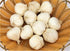 Zzooi 10PCS Artificial Lifelike Fake Garlic Faux Garlic White and Red Totall