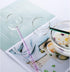 Clear Glass Stirring Spoons, Transparent Crystal Teaspoons, Mixing Spoon for Milk, Cocktail, Ice Cream Scoop