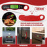 Digital Meat Thermometer, Fast Instant Read Food Thermometer for Cooking, Waterproof with Backlight