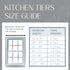 Elrene Home Fashions Buffalo-Check Tier Curtain Set, 30" x 24" (Set of 2 Tiers), Gray/White for Bathroom or Kitchen
