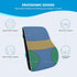 Lumbar Support Pillow for Office Chair, Office Home Essentials,Gifts for Mom,Dad, Back Support Pillow for Car, Chair