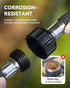 1/2'' 50ft 80% RAINPOINT Soaker Hose for Garden, Drip Irrigation Hose, Water Seeper Soaker Hoses for Foundation