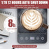 6-Temperature Mug Warmer - Electric Coffee Mug Warmer with Timer,Coffee Cup Warmer for Desk Auto Shut Off,Smart