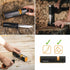 Fiskars XSharp Axe and Knife Sharpener, Black/Orange, Ceramic Sharpening Stone