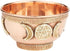 New Age Imports, Inc. Triple Moon Pentacle Copper - 3" for Altar, Ritual use, Incense Burner