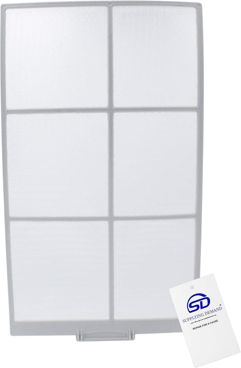 Supplying Demand WJ85X10173 Room Air Conditioner Filter Screen Replacement (12-7/8 x 7-3/8 Inches)