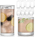 Libbey Province Tumbler and Rocks Glass Set, Elegant Drinkware Glasses Set, Dishwasher