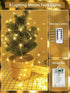 26FT 80 1 Pack 8 LED Fairy Lights Battery Operated with Remote Control & Timer, String Lights Outdoor Indoor, Modes