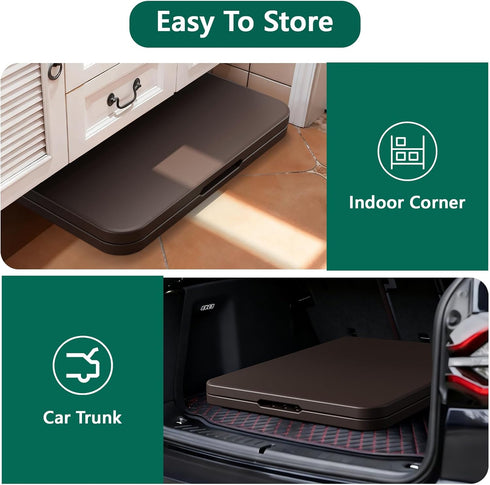 6ft Folding Table, Foldable Picnic Table Portable Table for Indoor Outdoor Use Heavy Duty Plastic Table Camping Table