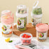 daasigwaa Jar(Pink,29.5oz) Breakfast On The Go Cups, Salad Cup To Go, Take And Go Yogurt Cereal Overnight Oats Snack