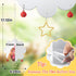Chicken Mirror Toy for Coop Hens Chicks Hanging Accessories with Bell