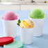 YQMYXG 32 Oz (4 Pack 1 Ice Cream Containers for Homemade, Ice Cream Containers with Silicone Lids Leak-Free, Reusable