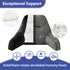 24in, IASEAHK Reading Pillows for Sitting in Bed Adult, Back Pillow for Bed Sitting Up, Backrest Pillows with Shredded