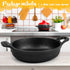 Mini Cast Iron Skillet, 5 x 5 x 1.2'' Round Pans, Black Casserole Dish, Oven Safe Cookware for Indoor Picnic