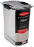 Rubbermaid Brilliance 16-Cup Airtight Food Storage Container with Lid Clear/Grey - optimal
