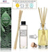 Urban Naturals Black Teakwood Reed Diffuser Oil and Sticks Set Refill, 4 oz, Includes Free Reed Sticks