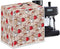 Coffee Printed Coffee Maker Cover with Top Handle, Large Dustproof Washable Protective Cover for Kitchen Bar, Home