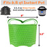 Silicone Steamer Basket, Foldable, Space-Saving, Fits 6, 8 Qt Instant Pot and Similar-Sized Pressure Cookers Accessories