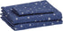 3-Piece Set, Amazon Basics Kid's Soft Easy-Wash Microfiber Sheet Machine Washable, Twin, Navy Galaxy