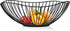 Metal Wire Fruit Basket, Black Kitchen Counter Fruit Holder, Storage Baskets for Home Decor