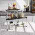 Counter Countertop 2-Tier Counter Weenson Bathroom Organizer Over Sink for Toiletries, Makeup, Kitchen Organizer Spice