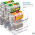 iDesign BPA-Free Plastic Freezer and Fridge Organization Bin, 11" x 7" x 3.5", Clear