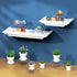 2 Sets,3 -3"x3"x4" NIUBEE Acrylic Display Risers Stand Steps Clear Riser Shelf Showcase for Amiibo Funko POP Figures