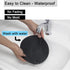 2 Pcs Round Silicone Trivets Pot Holder Mats, Extra Thick Silicone Trivets Heat Resistant hot Pads, Non-Slip Insulation